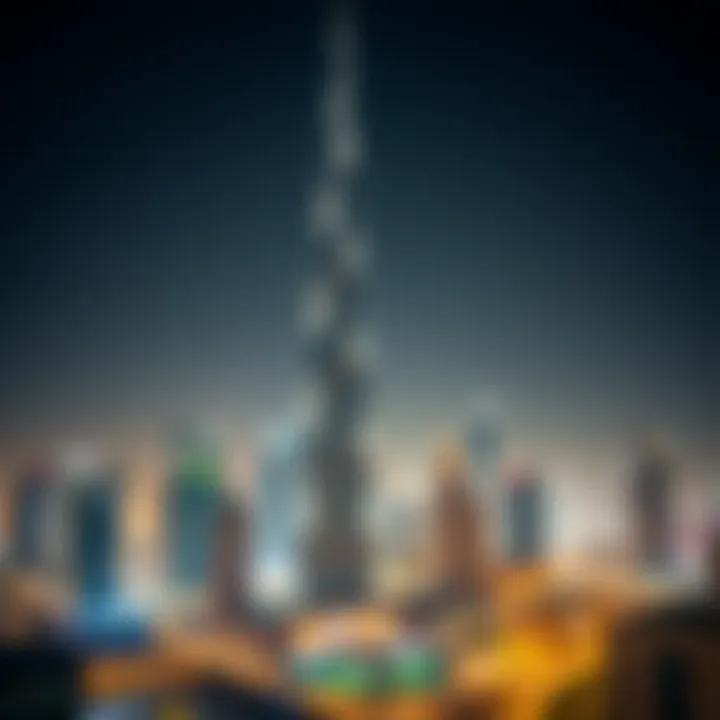 Burj Khalifa: The Iconic Landmark The Burj Khalifa towering over the Dubai skyline