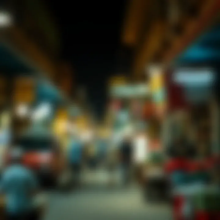 Explore the Vibrant Traditional Souk Traditional souk bustling with activity