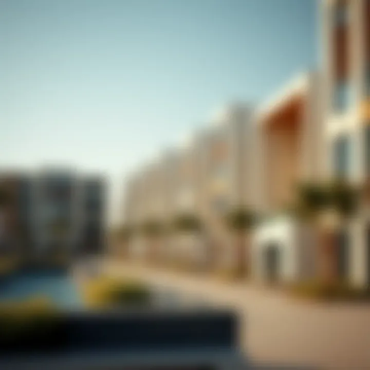 Contemporary Architecture in Nad Al Hamar Modern residential buildings in Nad Al Hamar