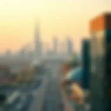 A stunning skyline view of Dubai showcasing modern architecture