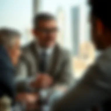 Expert Insights on Investment Strategies Financial advisor discussing investment strategies with clients