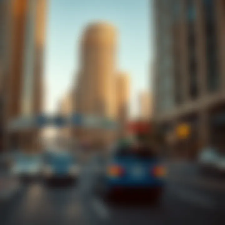 Public transport options near Latifa Tower