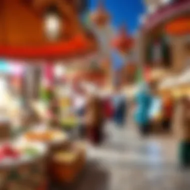 Dubai's Cultural Tapestry An artistic representation of Dubai's vibrant cultural scene