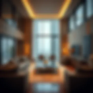 Modern Living in Downtown Dubai A luxurious apartment in Downtown Dubai showcasing modern architecture