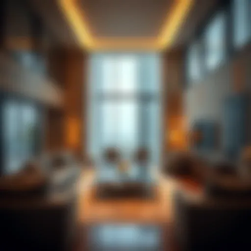 Modern Living in Downtown Dubai A luxurious apartment in Downtown Dubai showcasing modern architecture