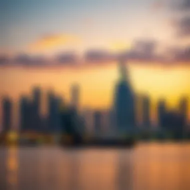 Stunning skyline of Dubai showcasing iconic buildings