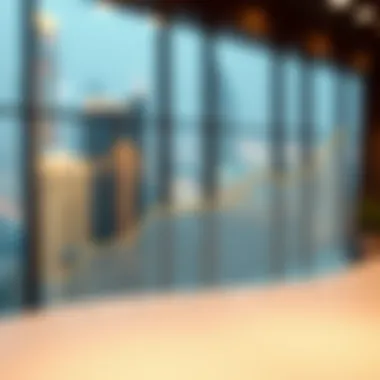 Graph depicting rental yield trends over time