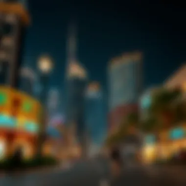 Notable Night Tourist Places in Dubai Notable Night Tourist Places in Dubai