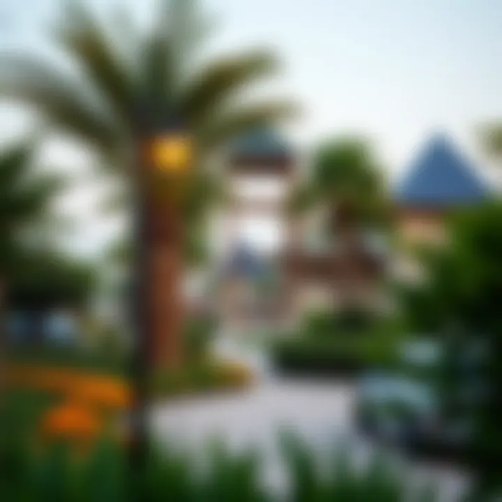 Community Park in Urban Development A community park integrated in urban development