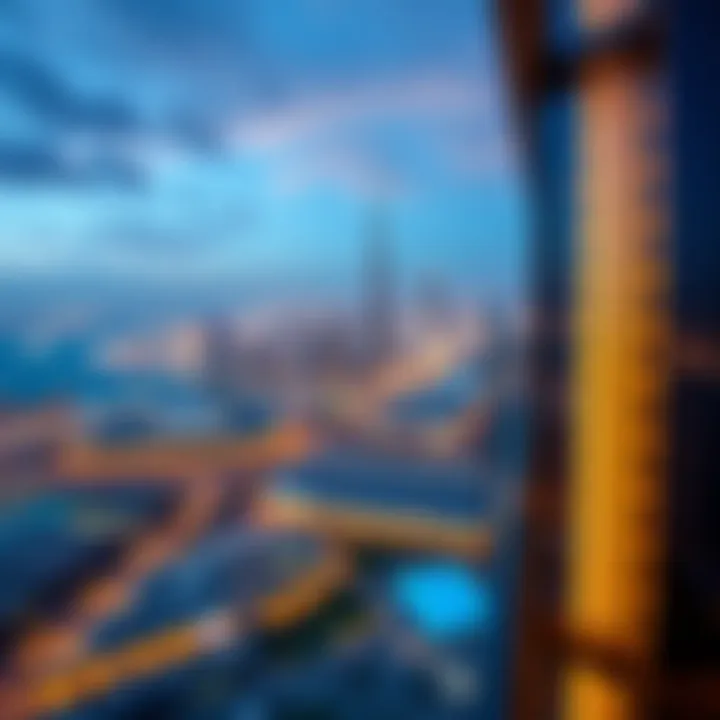 Breathtaking Skyline from Noora Tower Panoramic skyline view from Noora Tower highlighting Al Habtoor City