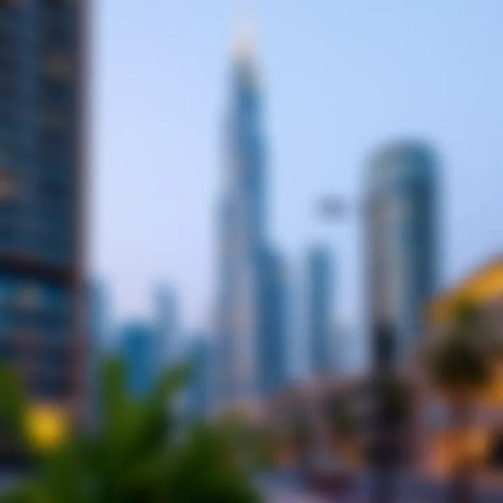 Nopoli Tower: A Landmark in the Heart of Dubai Stunning view of Nopoli Tower against the Dubai skyline