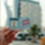 Digital Representation of UAE Visa Digital representation of UAE visa