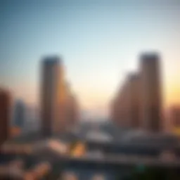 Stunning skyline view of Dubai showcasing off-plan developments