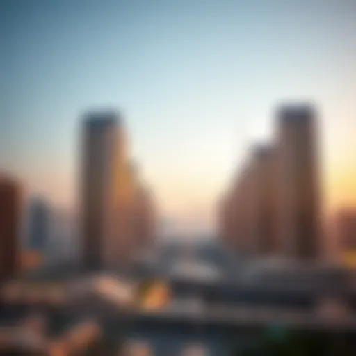 Dubai Skyline with Off-Plan Developments Stunning skyline view of Dubai showcasing off-plan developments