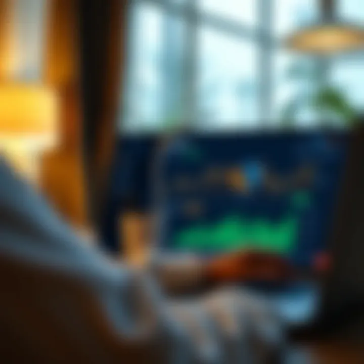 User-friendly online banking dashboard