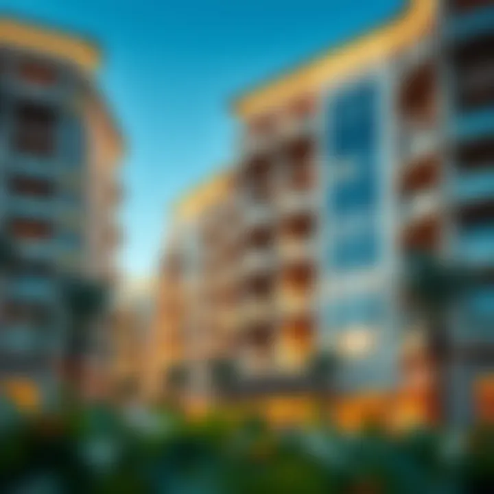 Stunning exterior view of Pagani Apartments showcasing modern architecture