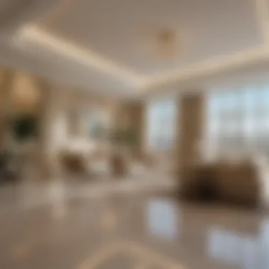 Interior Luxury of Palacio Towers Luxurious interior of a residence in Palacio Towers
