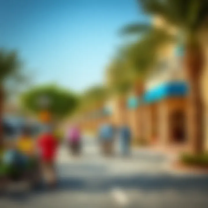 Vibrant community life in Al Barsha with parks and amenities