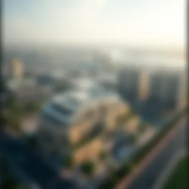 Aerial View of Park View Al Nahda Aerial view of Park View Al Nahda showcasing its architectural elegance