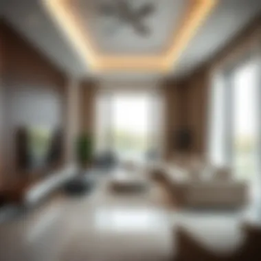 Modern Interiors of Park View Al Nahda Modern interiors of a residential unit in Park View Al Nahda