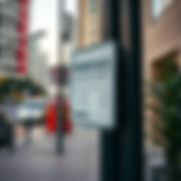 Illustration of Parking Rules and Timings Detailed sign illustrating parking rules and timings