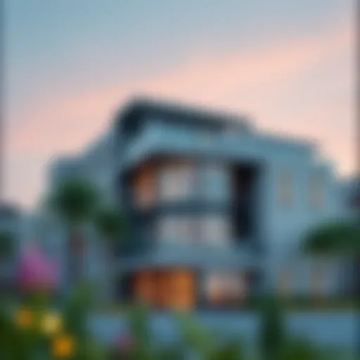 Modern Architectural Design of Residence 1000 Mankhool Exterior view of Residence 1000 Mankhool showcasing its modern architecture