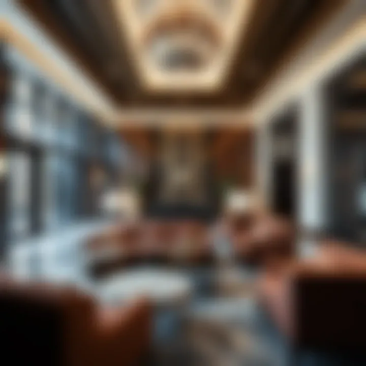 Luxurious Lobby of Residence 1000 Mankhool Luxurious lobby area of Residence 1000 Mankhool with elegant furnishings