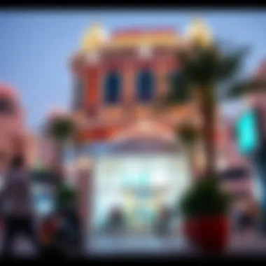 Vibrant community atmosphere in JBR