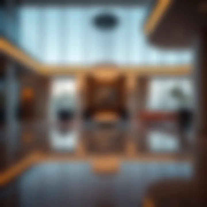 Sophisticated Interiors of Rosso Bay Aldar Luxurious interiors reflecting modern design in Rosso Bay Aldar