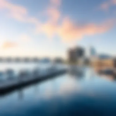 Picturesque Waterfront of Rosso Bay Aldar Scenic waterfront view of Rosso Bay Aldar