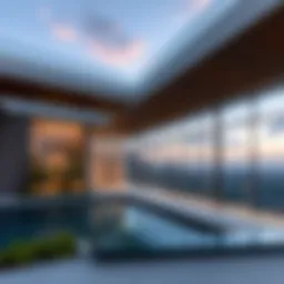 A stunning view of Salim 1 Arjan showcasing modern architecture