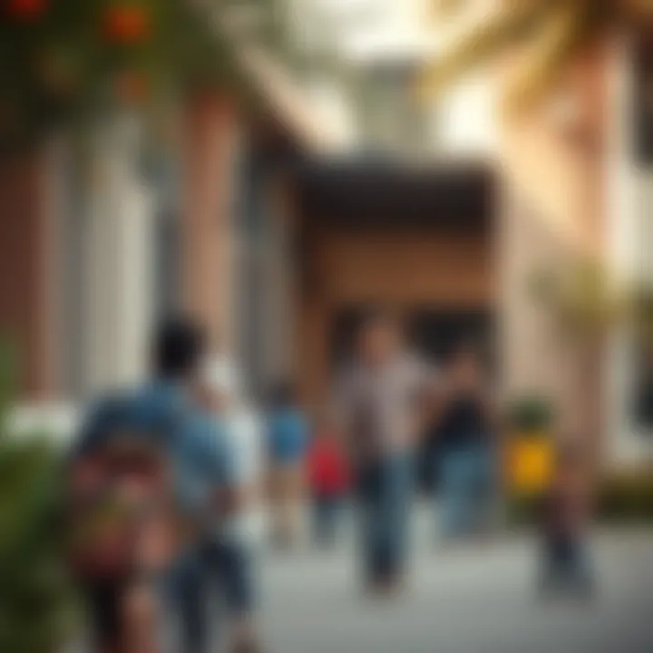 A vibrant community scene at Salim 1 Arjan highlighting lifestyle