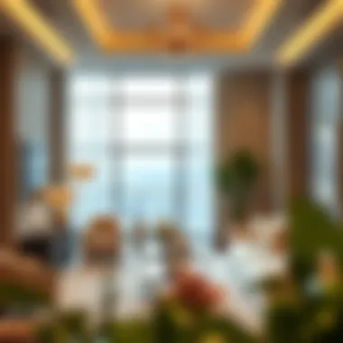 Interior Elegance at Shobha One Elegant interior of a residential unit in Shobha One.