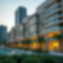 Stunning view of Skyhills Residences showcasing architectural excellence