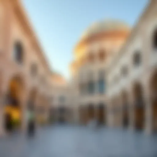 Architectural Marvel of Souq Al Emarah The stunning architectural design of Souq Al Emarah