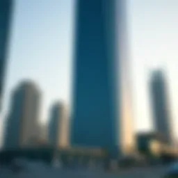 Stunning view of Tamani Arts Tower from the ground