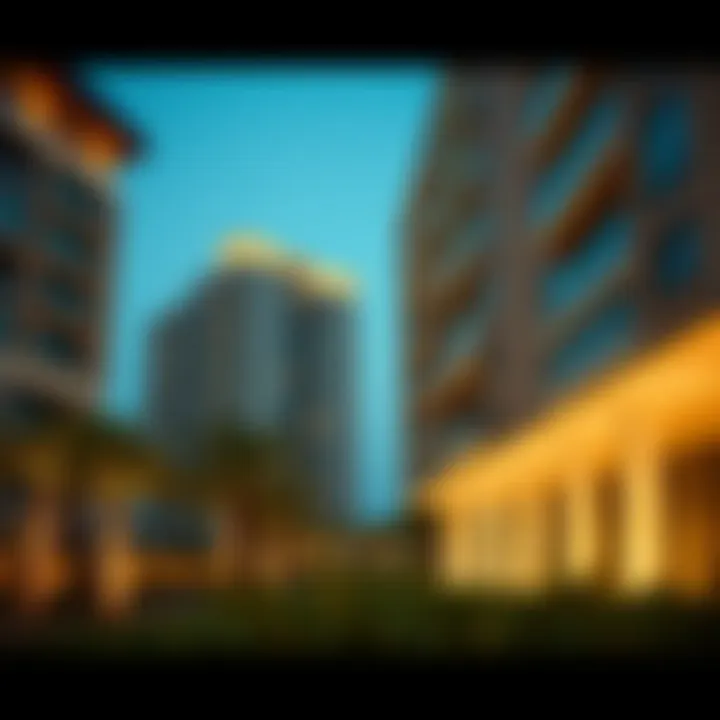 Residential Luxury in Tasheel Bay Avenue Luxurious residential buildings in Tasheel Bay Avenue