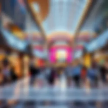 The Buzz of Dubai Mall Vibrant atmosphere of the Dubai Mall