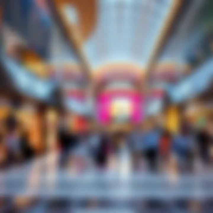 The Buzz of Dubai Mall Vibrant atmosphere of the Dubai Mall