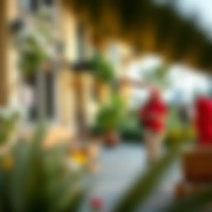 Vibrant community features around rental apartments in Dubai South