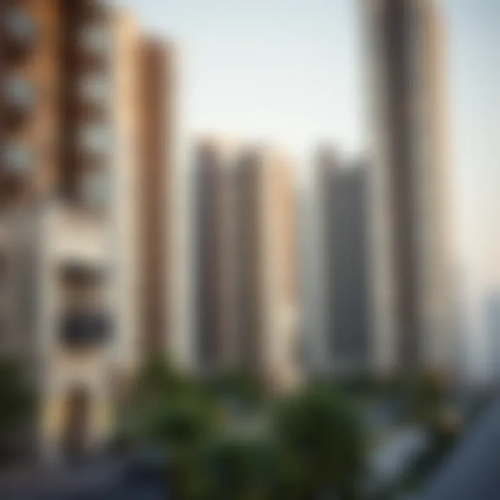 Emerging Neighborhoods: The Future of Investment Emerging neighborhoods in Dubai highlighted with residential buildings