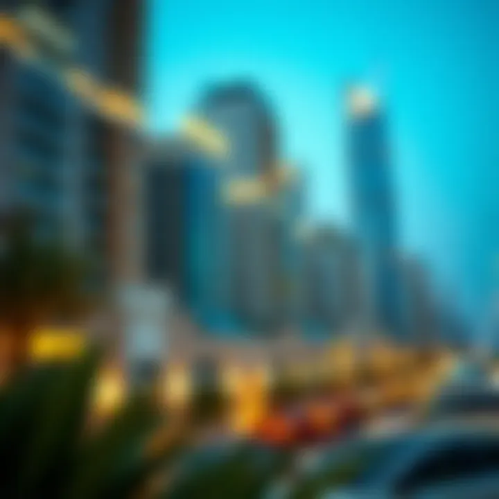 Market Trends: Analyzing the Dubai Real Estate Landscape A graph illustrating real estate market trends in Dubai