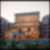 Exterior Design of The Opus Dubai The stunning exterior design of The Opus Dubai showcasing its unique architectural style