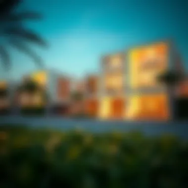 A completed luxury residential project in Abu Dhabi