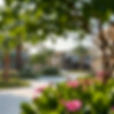 Community Amenities Surrounded by Nature Vibrant community amenities with lush greenery