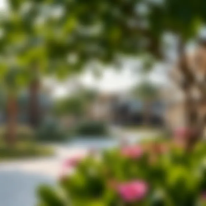 Community Amenities Surrounded by Nature Vibrant community amenities with lush greenery