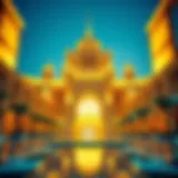 Architectural view of Abraj Al Banderi showcasing its unique design