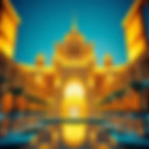 Architectural view of Abraj Al Banderi showcasing its unique design