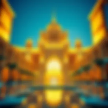 Architectural Marvel of Abraj Al Banderi Architectural view of Abraj Al Banderi showcasing its unique design