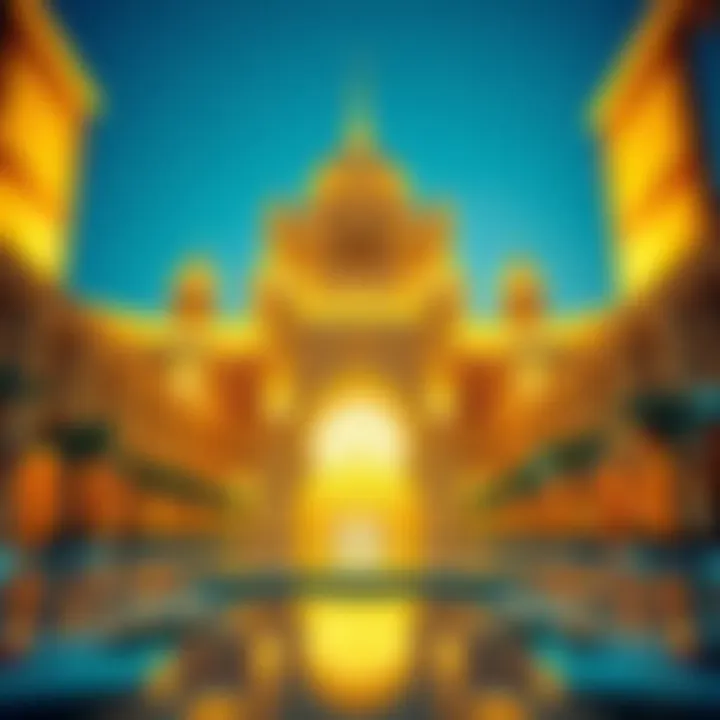 Architectural Marvel of Abraj Al Banderi Architectural view of Abraj Al Banderi showcasing its unique design